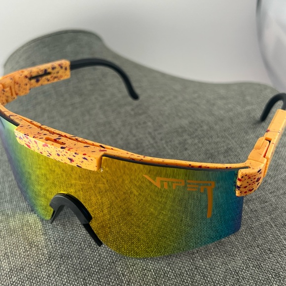 Pit Viper Sports Polarized Sunglasses UV400 Fashion Cycling Glasses C26 - Picture 4 of 7